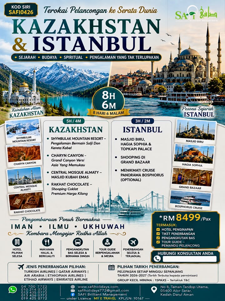 KAZAKHSTAN & ISTANBUL